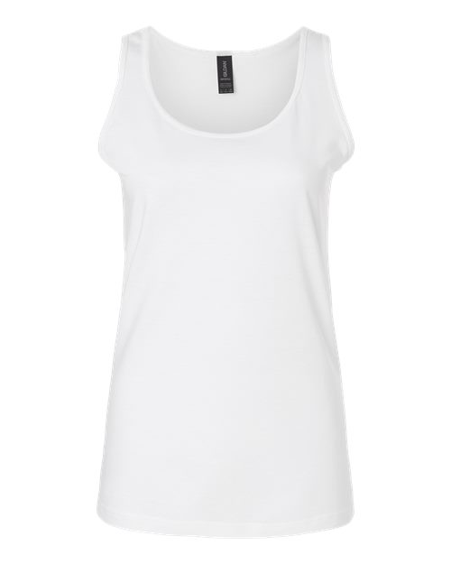 Gildan 2119, 64200l Women's Softstyle Tank Top, White