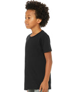 BELLA + CANVAS 3001Y, T-Shirts - Premium, Black