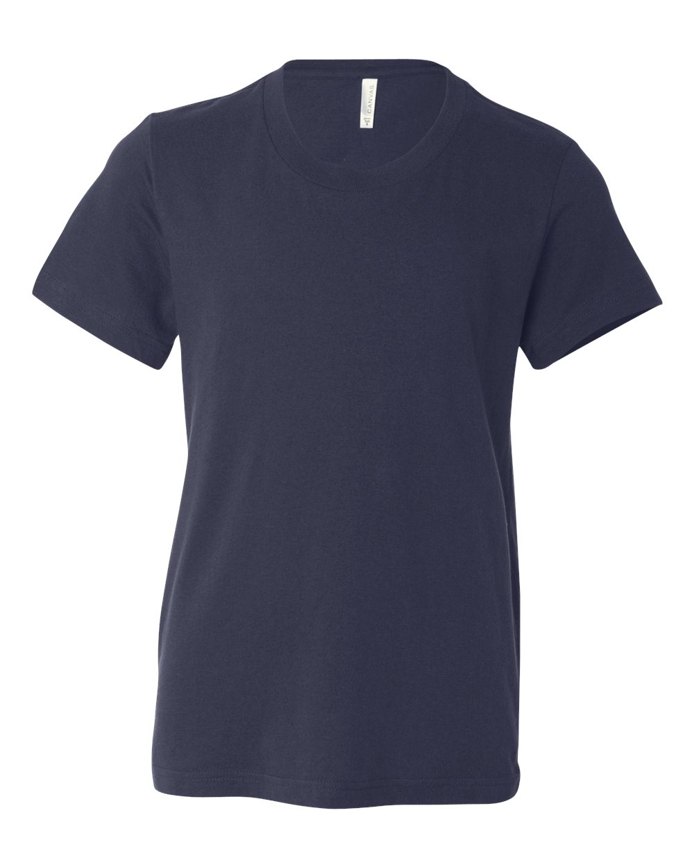 BELLA + CANVAS 3001Y, T-Shirts - Premium, Navy