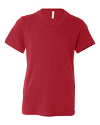BELLA + CANVAS 3001Y, T-Shirts - Premium, Red