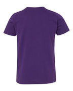 BELLA + CANVAS 3001Y, T-Shirts - Premium, Team Purple
