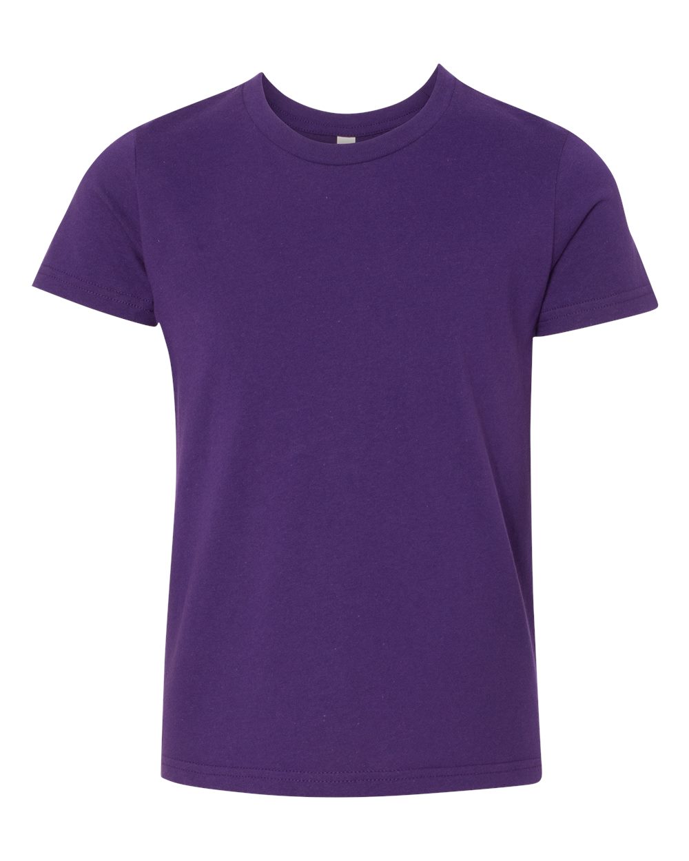 BELLA + CANVAS 3001Y, T-Shirts - Premium, Team Purple