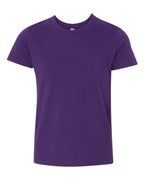 BELLA + CANVAS 3001Y, T-Shirts - Premium, Team Purple
