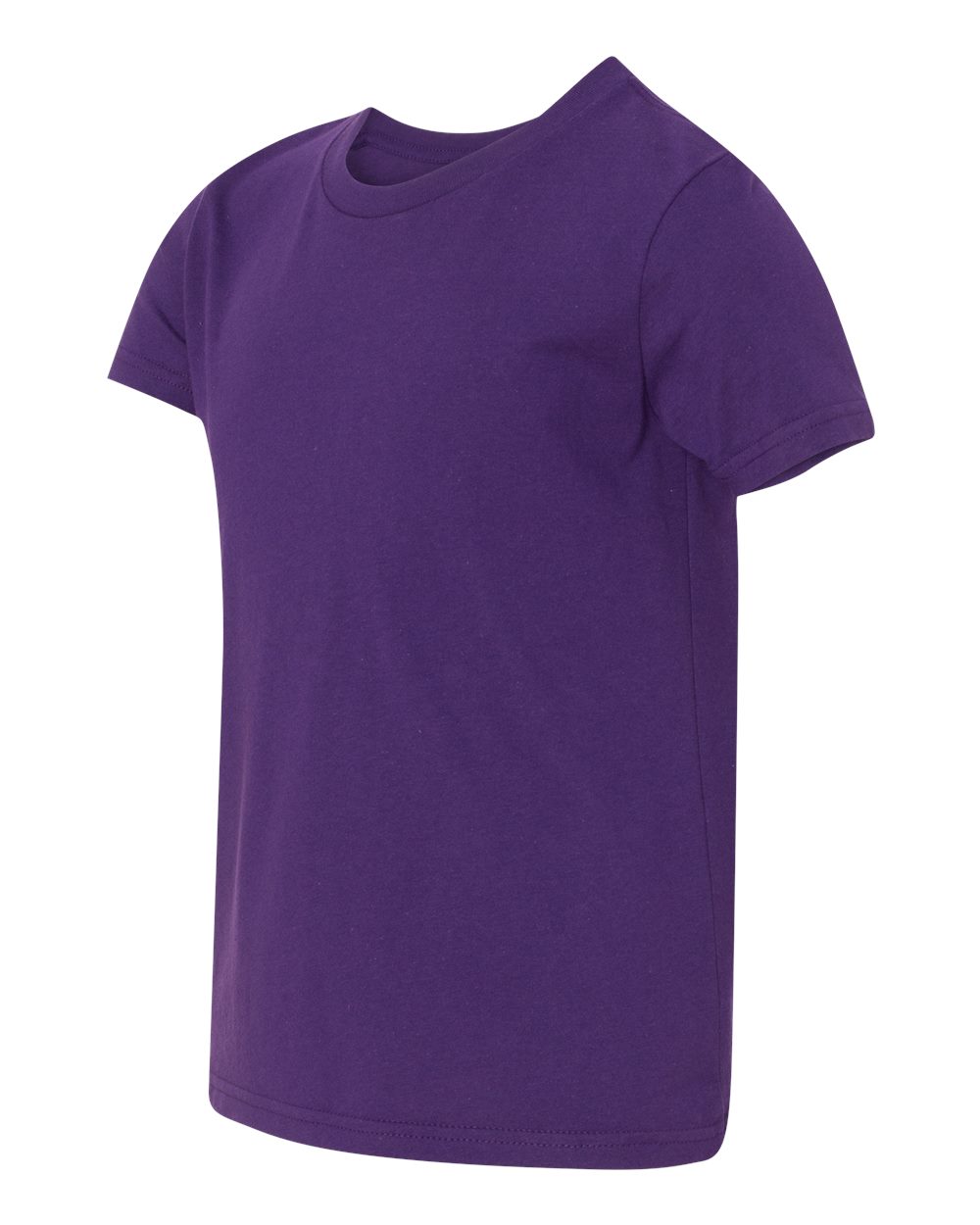 BELLA + CANVAS 3001Y, T-Shirts - Premium, Team Purple