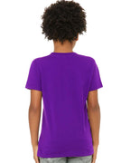 BELLA + CANVAS 3001Y, T-Shirts - Premium, Team Purple