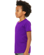 BELLA + CANVAS 3001Y, T-Shirts - Premium, Team Purple