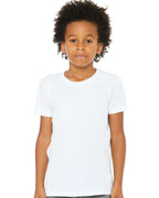 BELLA + CANVAS 3001Y, T-Shirts - Premium, White