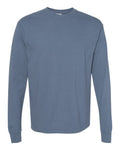 Comfort Colors 6014, Unisex Garment-dyed Heavyweight Long Sleeve T-shirt, Blue Jean