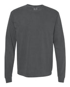 Comfort Colors 6014, Unisex Garment-dyed Heavyweight Long Sleeve T-shirt, Pepper