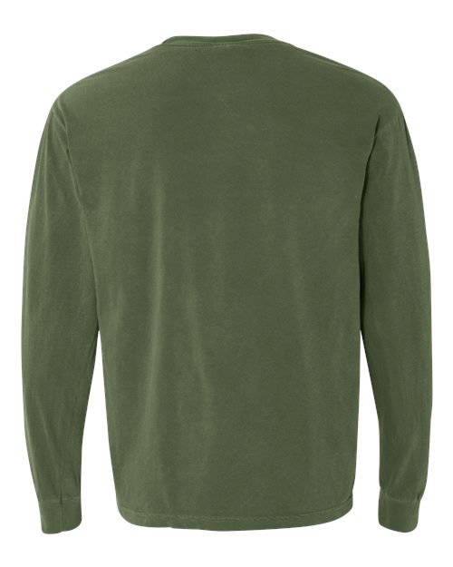 Comfort Colors 6014, Unisex Garment-dyed Heavyweight Long Sleeve T-shirt, Hemp
