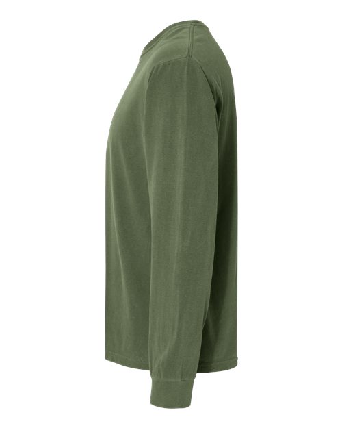 Comfort Colors 6014, Unisex Garment-dyed Heavyweight Long Sleeve T-shirt, Hemp