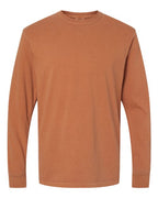 Comfort Colors 6014, Unisex Garment-dyed Heavyweight Long Sleeve T-shirt, Yam