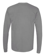 Comfort Colors 6014, Unisex Garment-dyed Heavyweight Long Sleeve T-shirt, Grey