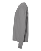Comfort Colors 6014, Unisex Garment-dyed Heavyweight Long Sleeve T-shirt, Grey