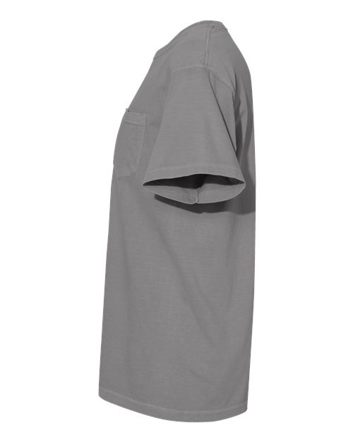 Comfort Colors 6030, Unisex Garment-dyed Heavyweight Pocket T-shirt, Grey