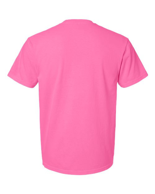 Comfort Colors 1717, Unisex Garment-dyed Heavyweight T-shirt, Neon Pink