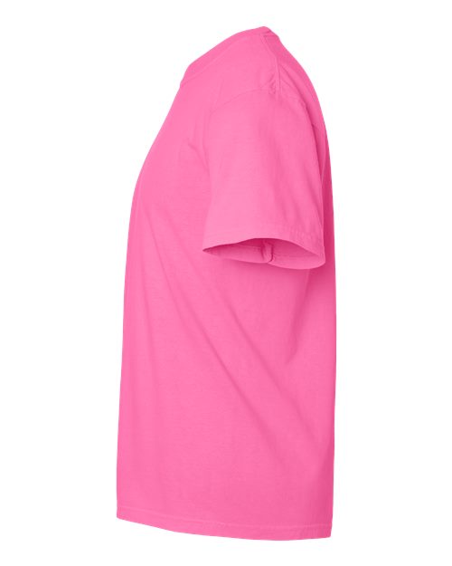 Comfort Colors 1717, Unisex Garment-dyed Heavyweight T-shirt, Neon Pink