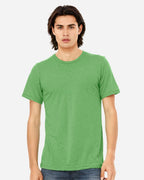 BELLA + CANVAS 3413, T-Shirts - Premium, Green Triblend