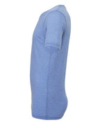BELLA + CANVAS 3413, T-Shirts - Premium, Blue Triblend