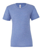 BELLA + CANVAS 3413, T-Shirts - Premium, Blue Triblend