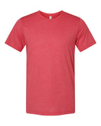 BELLA + CANVAS 3413, T-Shirts - Premium, Red Triblend