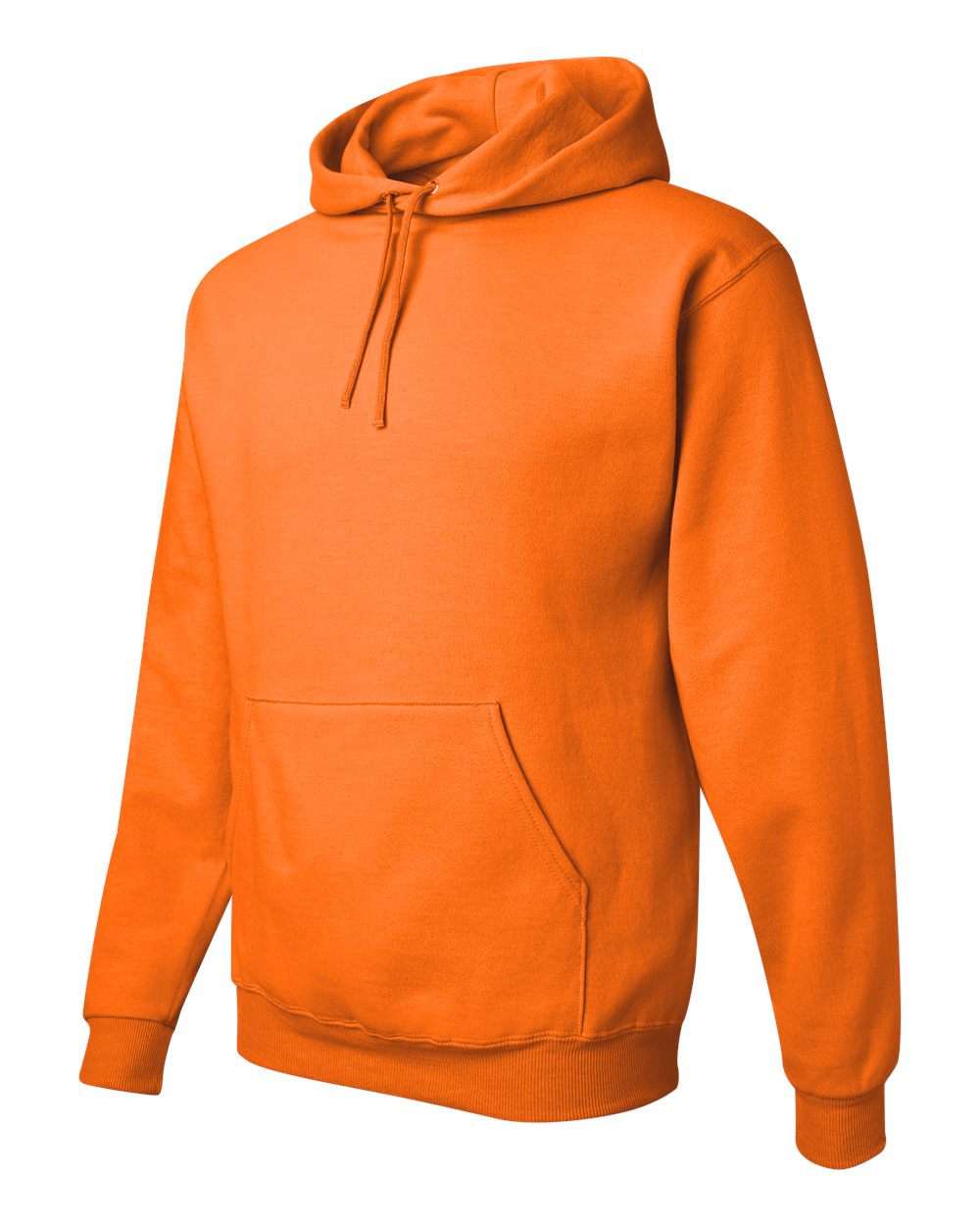 JERZEES 996MR, 393 Unisex Nublend Hooded Sweatshirt, Safety Orange