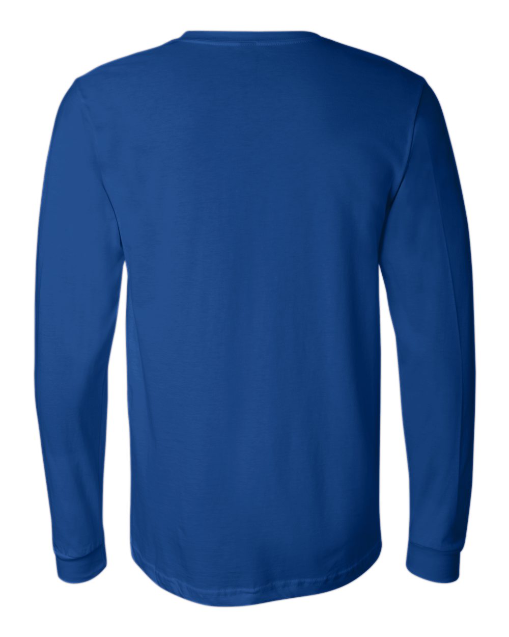 BELLA + CANVAS 3501, T-Shirts - Long Sleeve, True Royal