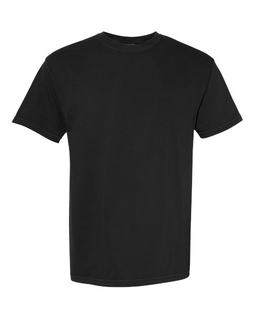 Comfort Colors 1717, Unisex Garment-dyed Heavyweight T-shirt, Black