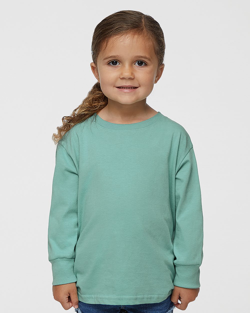 Rabbit Skins 3302, T-Shirts - Long Sleeve, Black