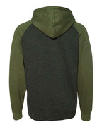 Charcoal Heather/ Army Heather - Back