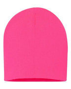 Sportsman SP08, 8" Beanie, Neon Pink