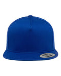 YP Classics 6007, Five-panel Cotton Twill Snapback Cap, Royal Blue