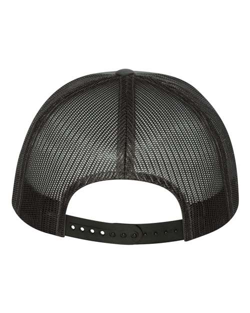 YP Classics 6006, Classic Five-panel Trucker Cap, Charcoal