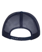 YP Classics 6006, Classic Five-panel Trucker Cap, Navy