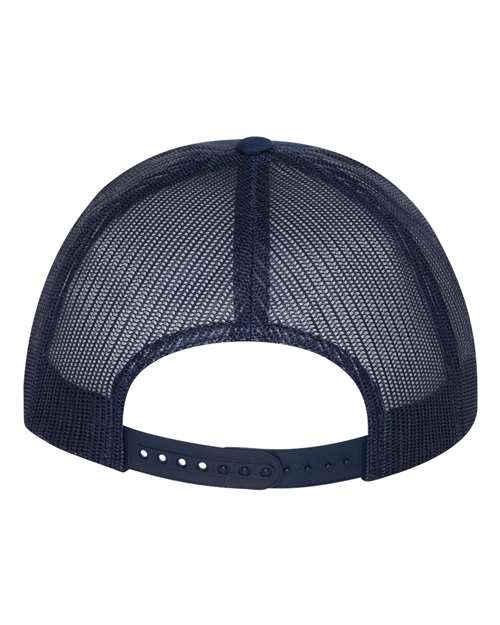 YP Classics 6006, Classic Five-panel Trucker Cap, Navy