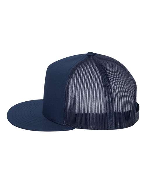 YP Classics 6006, Classic Five-panel Trucker Cap, Navy