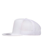 YP Classics 6006, Classic Five-panel Trucker Cap, White