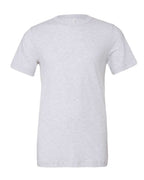 BELLA + CANVAS 3413, T-Shirts - Premium, White Fleck Triblend