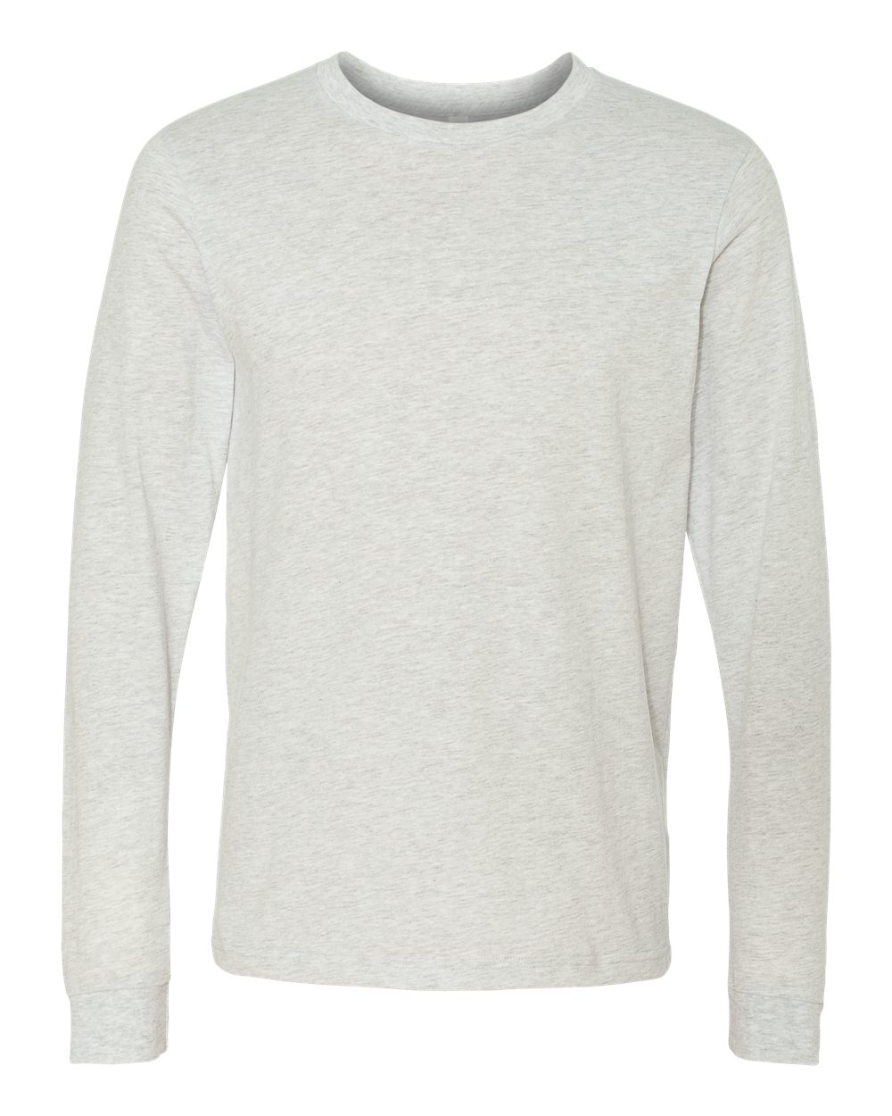 BELLA + CANVAS 3501, T-Shirts - Long Sleeve, Ash