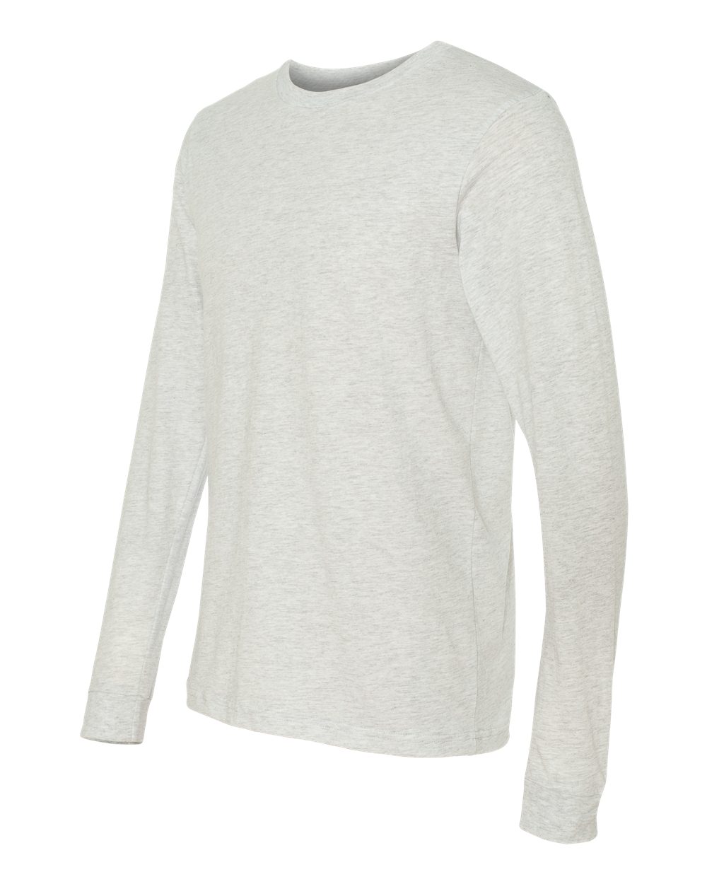 BELLA + CANVAS 3501, T-Shirts - Long Sleeve, Ash