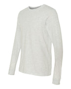 BELLA + CANVAS 3501, T-Shirts - Long Sleeve, Ash