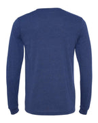 BELLA + CANVAS 3513, T-Shirts - Long Sleeve, Navy Triblend