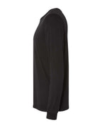 BELLA + CANVAS 3513, T-Shirts - Long Sleeve, Solid Black Triblend