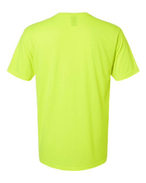 Gildan 42000, Unisex Performance T-shirt, Safety Green