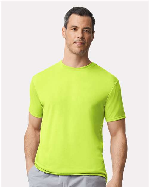 Gildan 2691, 42000 Unisex Performance T-shirt, Safety Green