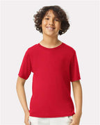 Gildan 42000B, Youth Performance T-shirt, Red