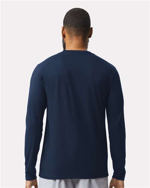 Gildan 2694, 42400 Unisex Performance Long Sleeve T-shirt, Navy