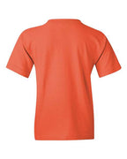 Gildan 543, 5000b Youth Heavy Cotton T-shirt, Coral Silk