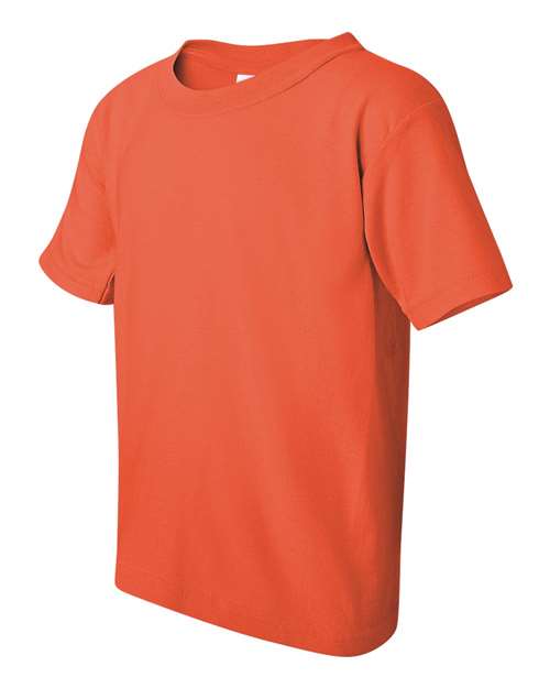 Gildan 543, 5000b Youth Heavy Cotton T-shirt, Coral Silk