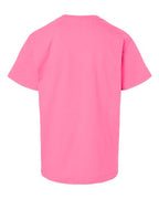 Gildan 551, 2000b Youth Ultra Cotton T-shirt, Safety Pink